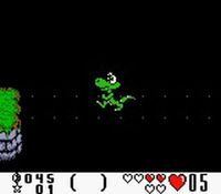 une photo d'Ã©cran de Croc 2 sur Nintendo Game Boy Color